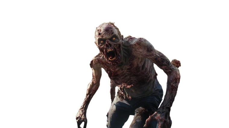 Mutated Zombies Attack City Vinyl Car Decal Sticker – Waterproof & UV-Resistant 7.14"