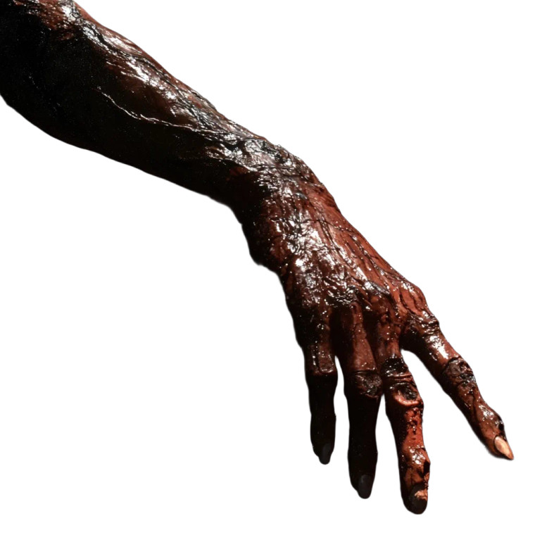 Necromancer Animated Arm Vinyl Car Decal Sticker – Waterproof & UV-Resistant 4.0"