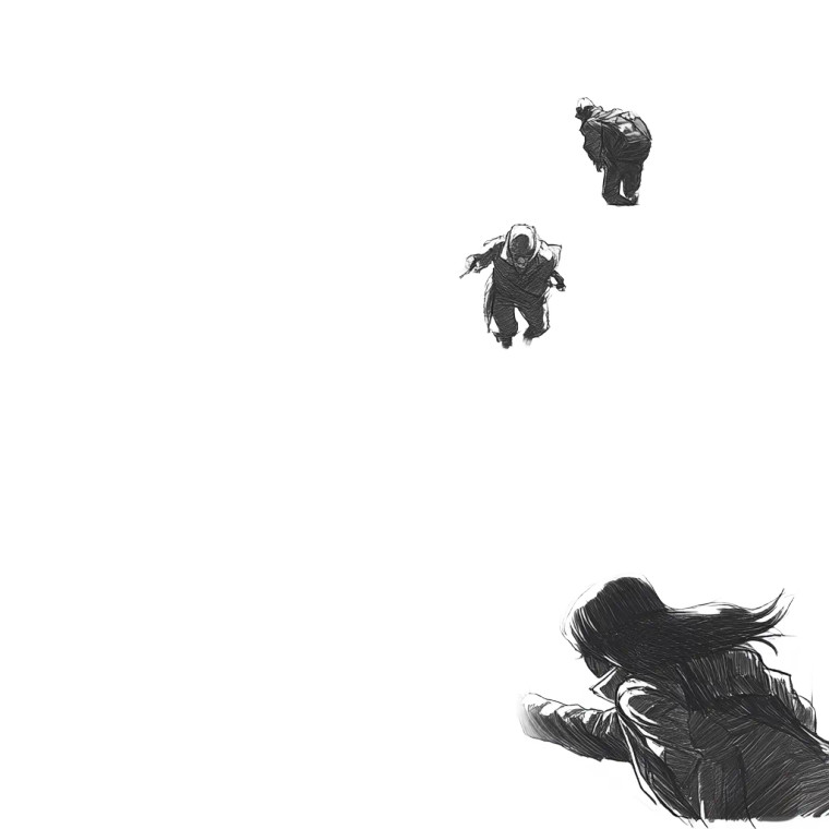 Noir Chase Storyboard Vinyl Car Decal Sticker – Waterproof & UV-Resistant 4.0"