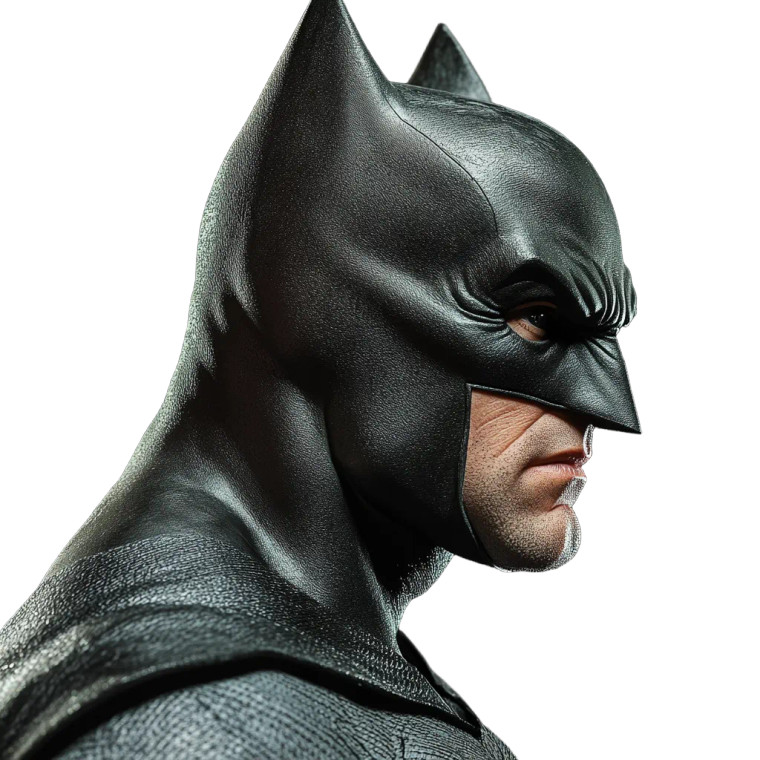 Realistic Batman Profile Vinyl Car Decal Sticker – Waterproof & UV-Resistant 4.0"