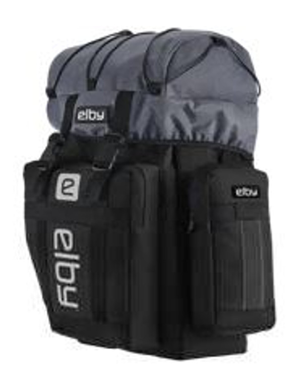 Ultimate Elby Bicycle Pannier Bag | Water Proof Canvas | Side & Top Pocket | Laptop Sleeve | Easy to Attach