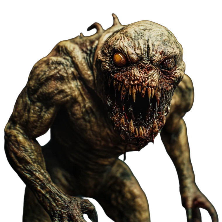 Scary Monster Real Nikon Vinyl Car Decal Sticker – Waterproof & UV-Resistant 4.0"