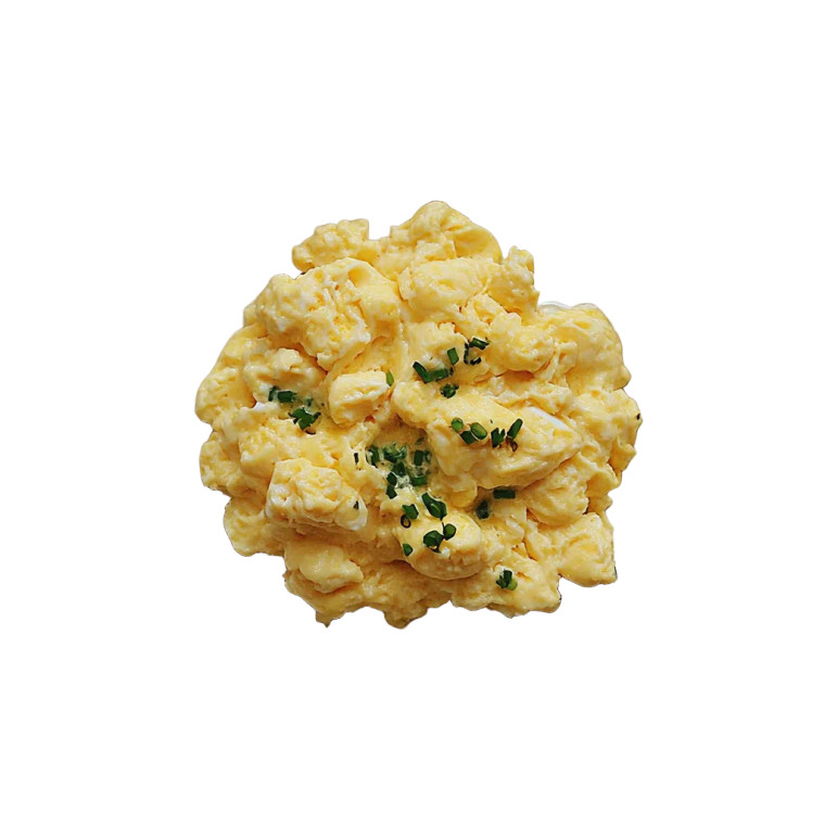 Scrambled Eggs Plate Vinyl Car Decal Sticker – Waterproof & UV-Resistant 4.0"