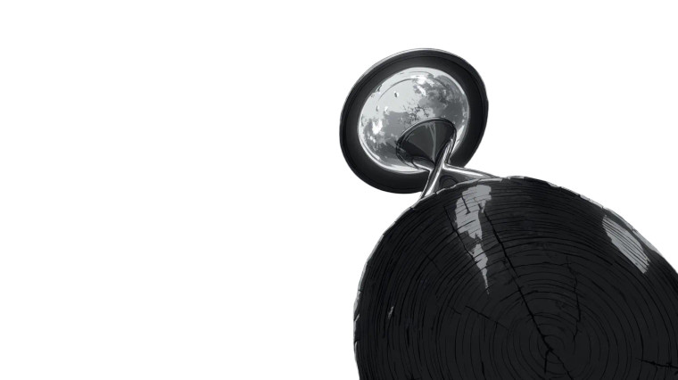 Virtue Time Experience Anime Vinyl Car Decal Sticker – Waterproof & UV-Resistant 7.14"