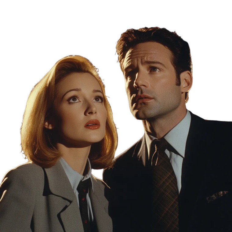 X Files Vinyl Car Decal Sticker – Waterproof & UV-Resistant 4.0"