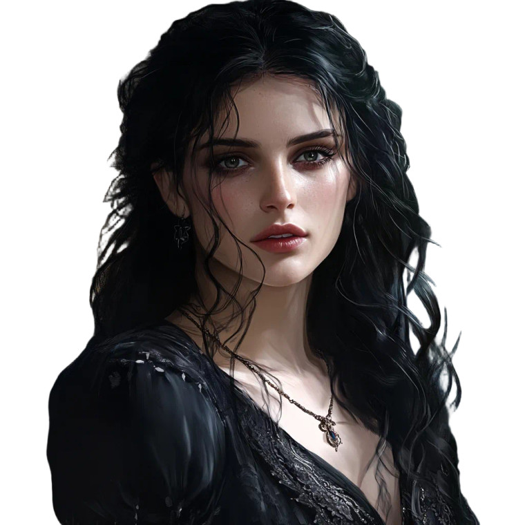 Yennefer Vinyl Car Decal Sticker – Waterproof & UV-Resistant 4.0"