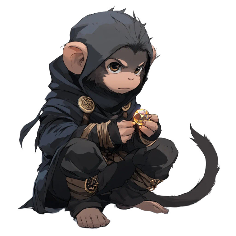 Anime Monkey Thief Gem Vinyl Car Decal Sticker – Waterproof & UV-Resistant 4.0"