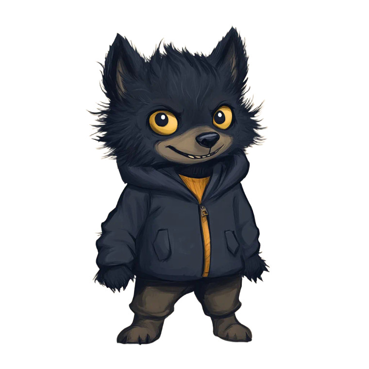 Baby Werewolf Tv Show Vinyl Car Decal Sticker – Waterproof & UV-Resistant 4.0"