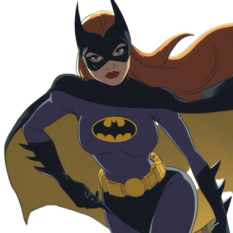 Batgirl Brucetimm Style Vinyl Car Decal Sticker – Waterproof & UV-Resistant 4.0"