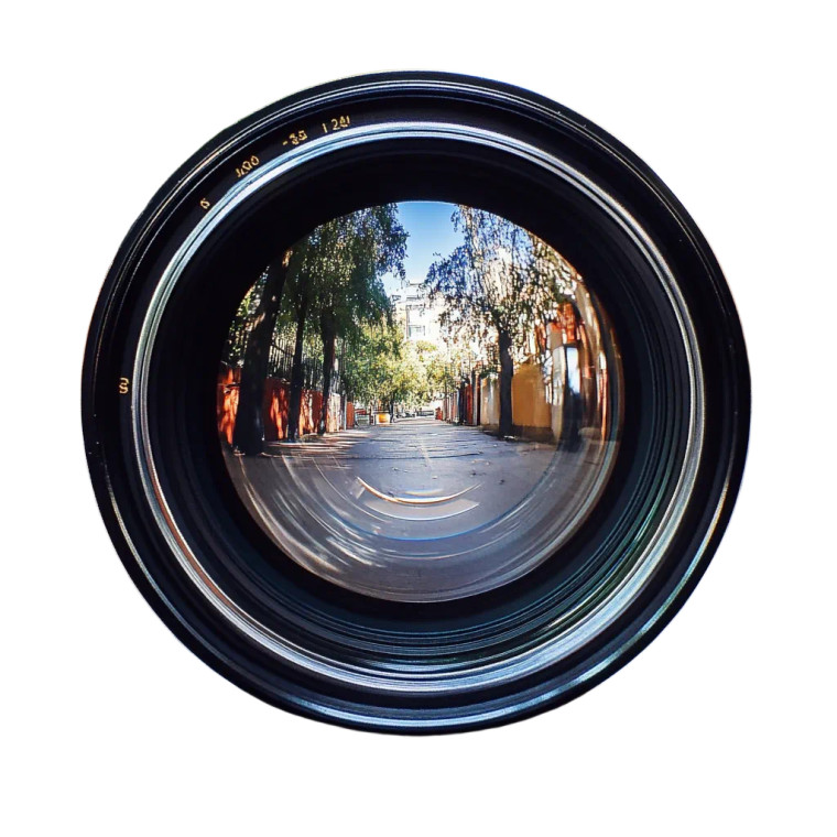Camera Lens Pov Vinyl Car Decal Sticker – Waterproof & UV-Resistant 4.0"