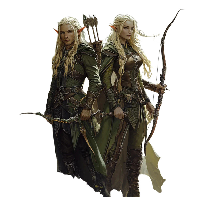 Elven Folks Epic Vinyl Car Decal Sticker – Waterproof & UV-Resistant 4.0"