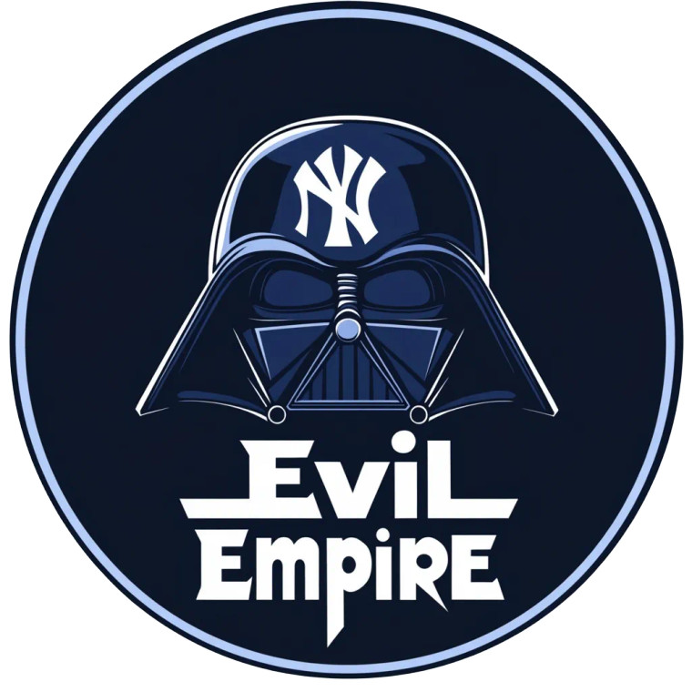 Evil Empire Yankees Logo Vinyl Car Decal Sticker – Waterproof & UV-Resistant 4.0"