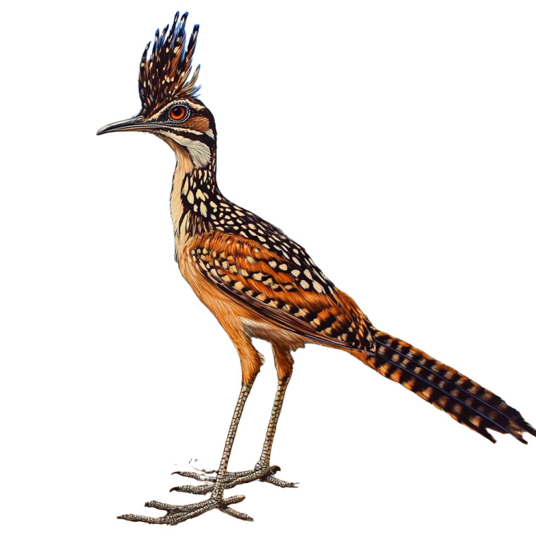Audubon Roadrunner Southwest Vinyl Car Decal Sticker – Waterproof & UV-Resistant 4.0"