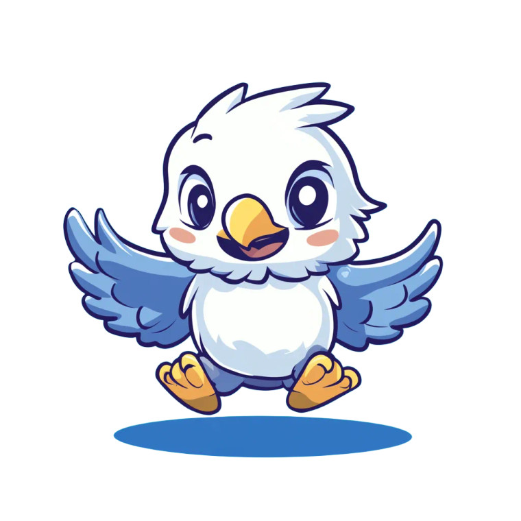 Baby Eagle Playground Happy Vinyl Car Decal Sticker – Waterproof & UV-Resistant 4.0"