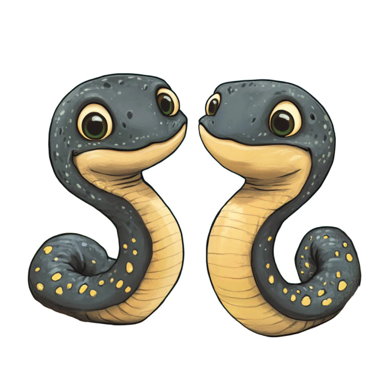 Baby Moray Eels Disney Vinyl Car Decal Sticker – Waterproof & UV-Resistant 4.0"