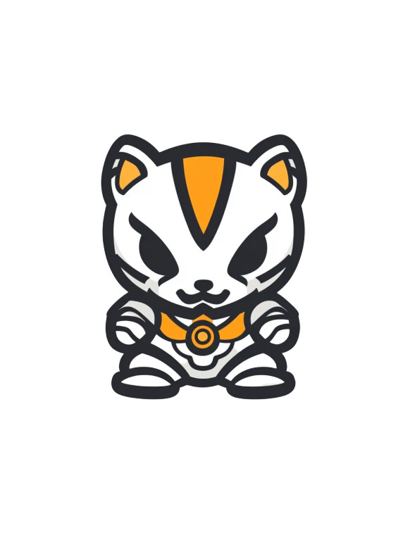 Bear Power Ranger Vector Vinyl Car Decal Sticker – Waterproof & UV-Resistant 4.0"