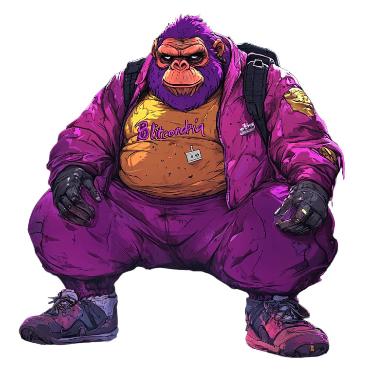 Blitocondria Gamer Avatar Vinyl Car Decal Sticker – Waterproof & UV-Resistant 4.0"