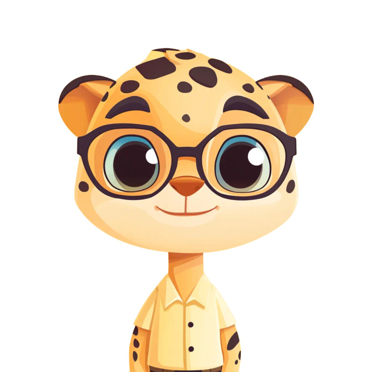 Chatbot Avatar Duolingo Style Vinyl Car Decal Sticker – Waterproof & UV-Resistant 4.0"