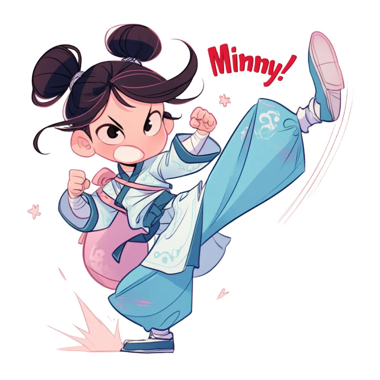 Chibi Style Image Vinyl Car Decal Sticker – Waterproof & UV-Resistant 4.0"