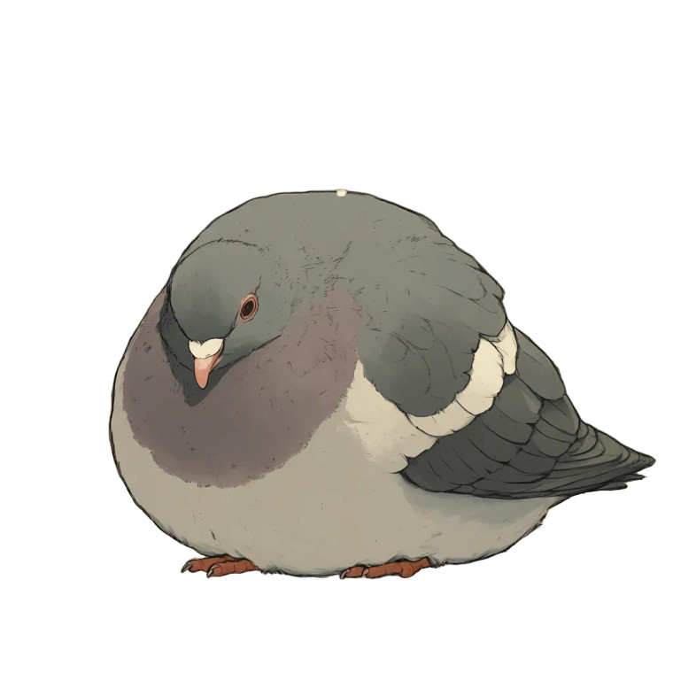 Cold Pigeon Anime Vinyl Car Decal Sticker – Waterproof & UV-Resistant 4.0"