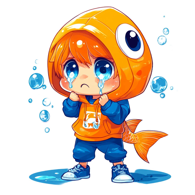 Crying Teary Eyes Vinyl Car Decal Sticker – Waterproof & UV-Resistant 4.0"