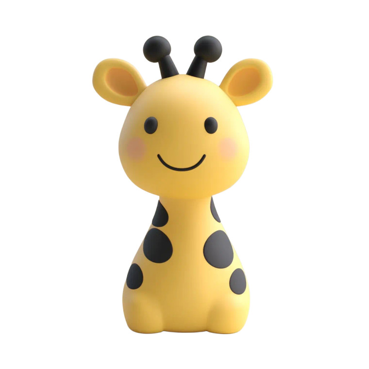 Cute 3D Squeeze Toy Vinyl Car Decal Sticker – Waterproof & UV-Resistant 4.0"