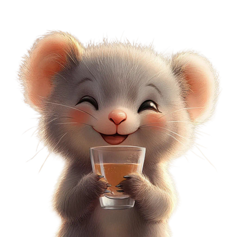 Cute Animal Glass Smile Vinyl Car Decal Sticker – Waterproof & UV-Resistant 4.0"