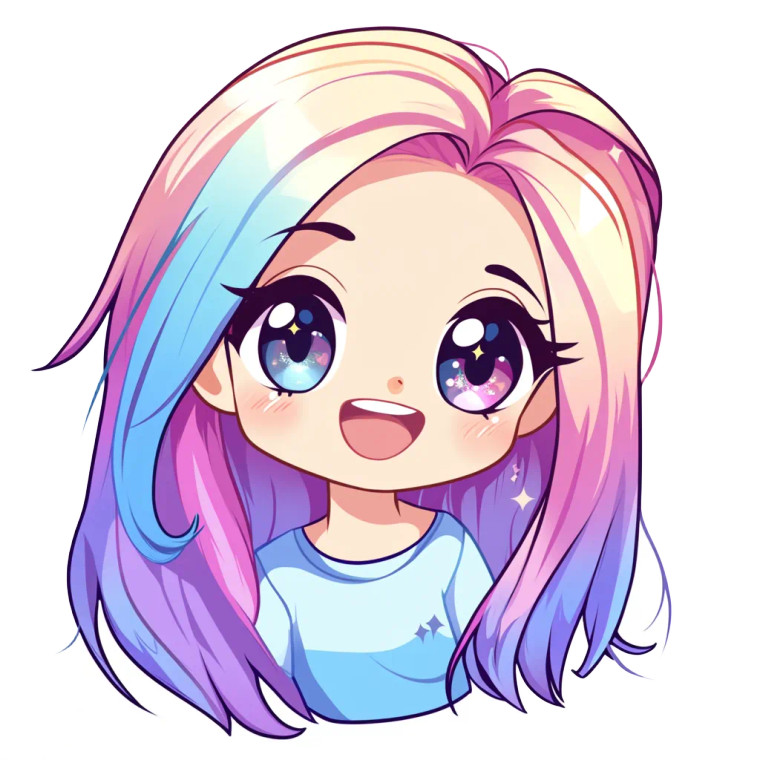 Cute Anime Twitch Emoji Vinyl Car Decal Sticker – Waterproof & UV-Resistant 4.0"