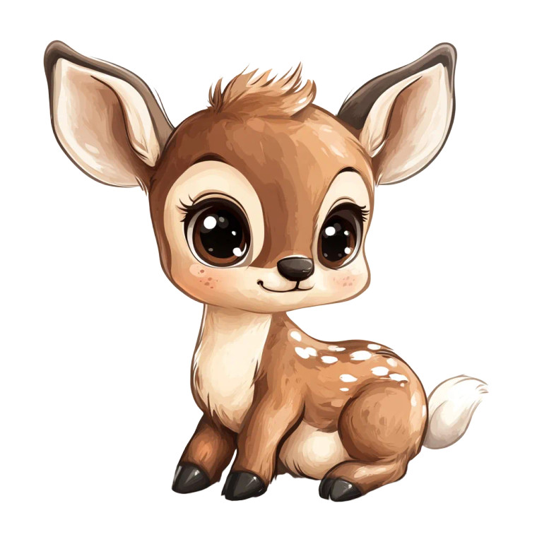 Cute Baby Deer Vector Vinyl Car Decal Sticker – Waterproof & UV-Resistant 4.0" Cute Baby Deer Vector Vinyl Car Decal Sticker – Waterproof & UV-Resistant 4.0"