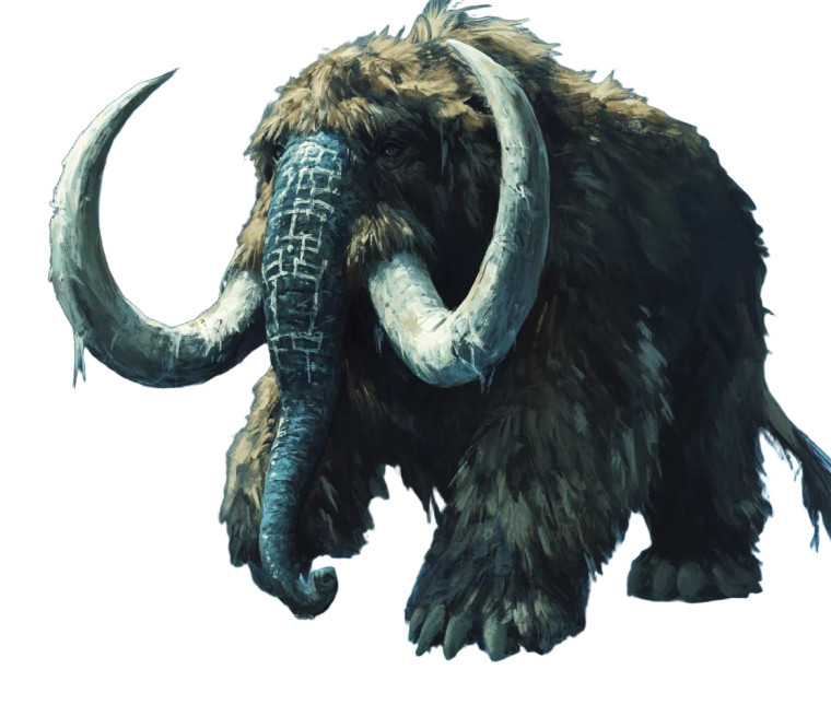 Evil Wooly Mammoth Rimeheart Vinyl Car Decal Sticker – Waterproof & UV-Resistant 4.56"