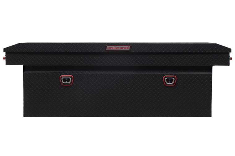 Weather Guard 72" Truck Tool Box | Matte Black, Code-Able Lock, Easy Access, Weatherproof Seal