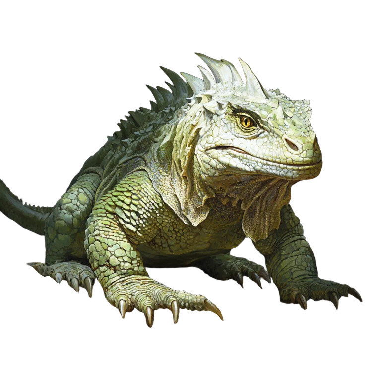 Giant Tuatara Lizard Vinyl Car Decal Sticker – Waterproof & UV-Resistant 4.0"