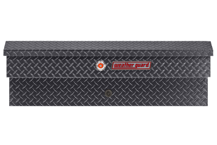 Weather Guard Tool Box 184-6-03 LoSide; Single Lid; Powder Coated; Gunmetal Gray; Aluminum; 3 Cubic Feet Capacity