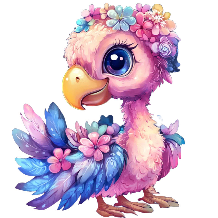 Happy Dodo Kawaii Vinyl Car Decal Sticker – Waterproof & UV-Resistant 4.0"