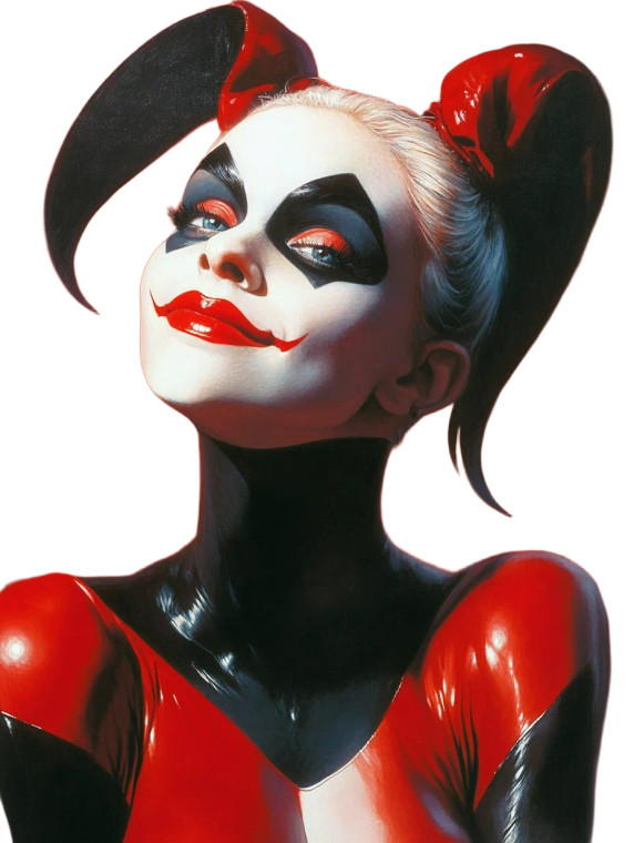 Harley Quinn Comic Art Vinyl Car Decal Sticker – Waterproof & UV-Resistant 4.11" Harley Quinn Comic Art Vinyl Car Decal Sticker – Waterproof & UV-Resistant 4.11"