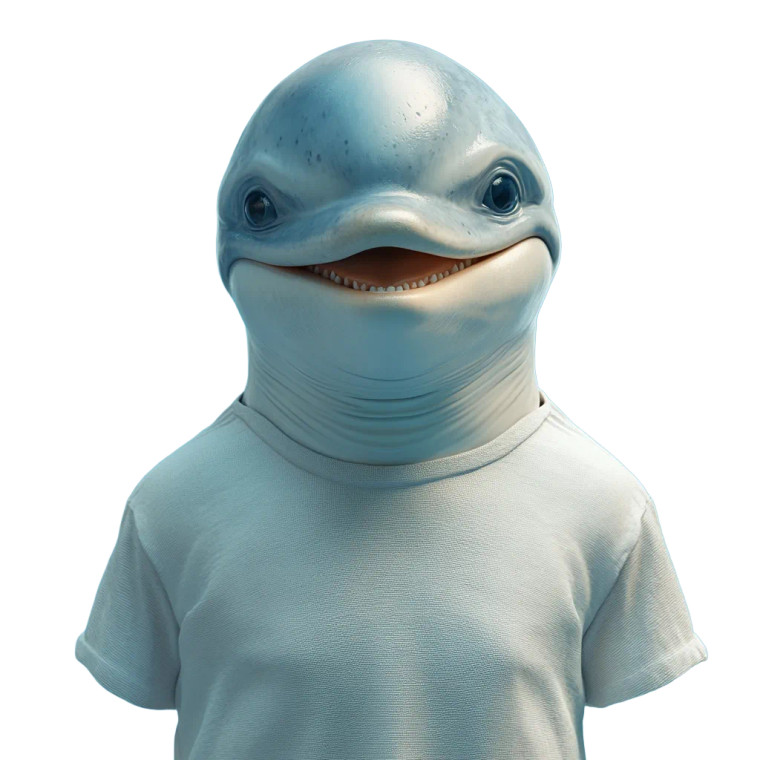 Human Dolphin Hybrid Smiling Vinyl Car Decal Sticker – Waterproof & UV-Resistant 4.0" Human Dolphin Hybrid Smiling Vinyl Car Decal Sticker – Waterproof & UV-Resistant 4.0"