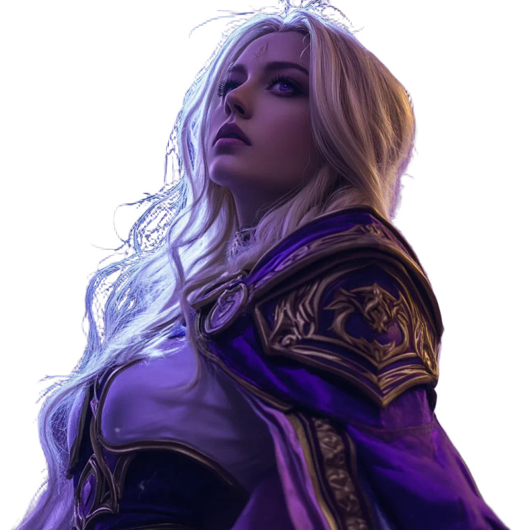 Jaina Proudmoore Vinyl Car Decal Sticker – Waterproof & UV-Resistant 4.0"