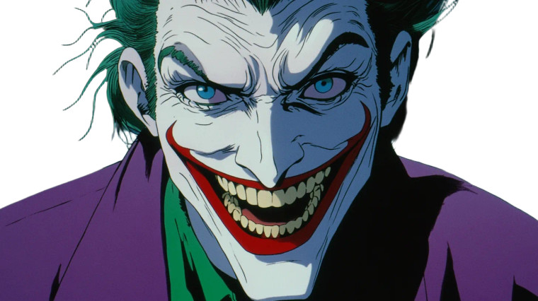Joker 1990S Anime Screencap Vinyl Car Decal Sticker – Waterproof & UV-Resistant 7.14"