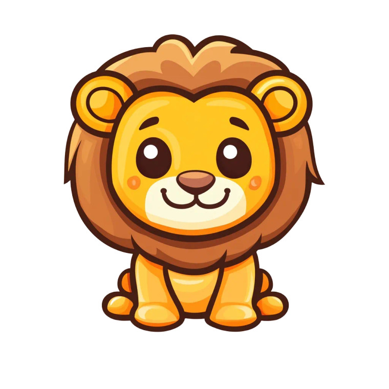 Leo Vector Cartoon Vinyl Car Decal Sticker – Waterproof & UV-Resistant 4.0"