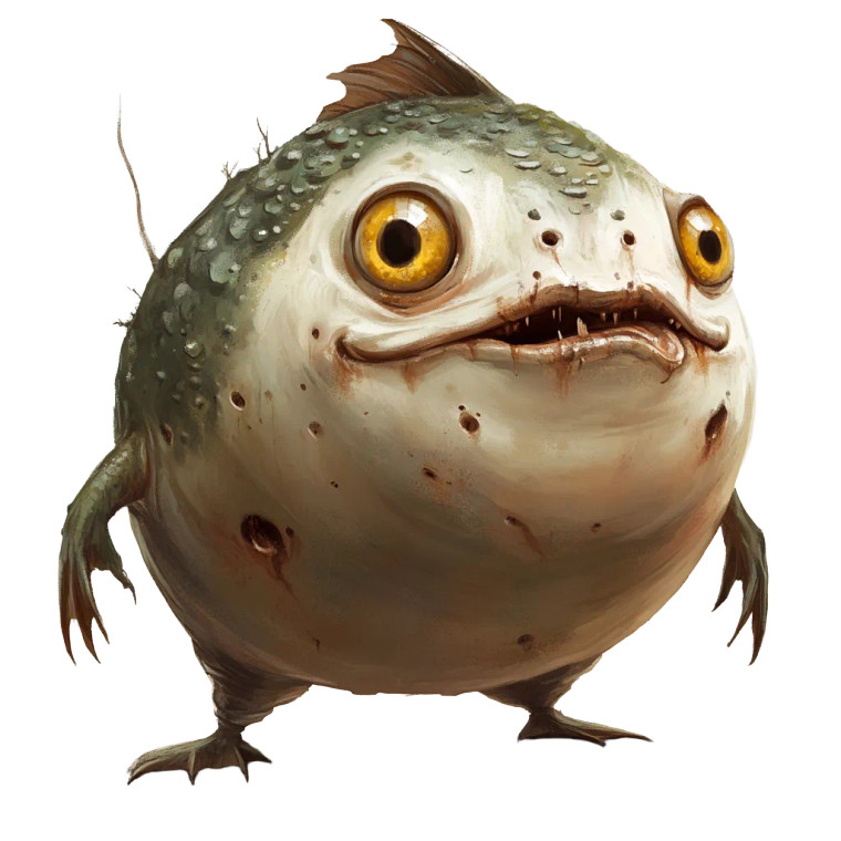 Magical Creature Plimpy Vinyl Car Decal Sticker – Waterproof & UV-Resistant 4.0"