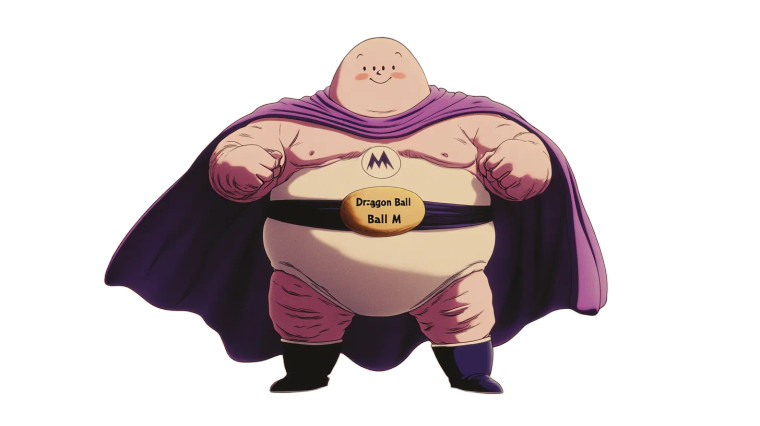 Majin Boo Retro 1950S Vinyl Car Decal Sticker – Waterproof & UV-Resistant 7.14"