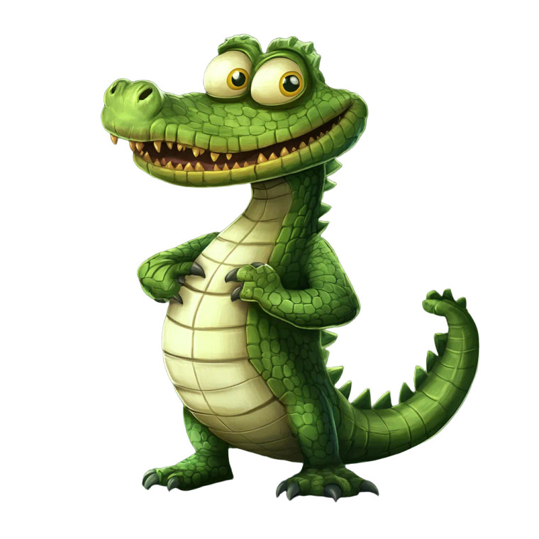 Malicious Kind Crocodile Vinyl Car Decal Sticker – Waterproof & UV-Resistant 4.0"