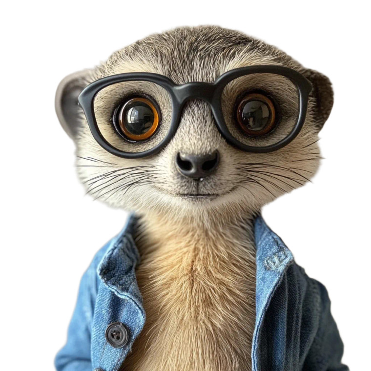 Meercat Tim Home Improvement Vinyl Car Decal Sticker – Waterproof & UV-Resistant 4.0"