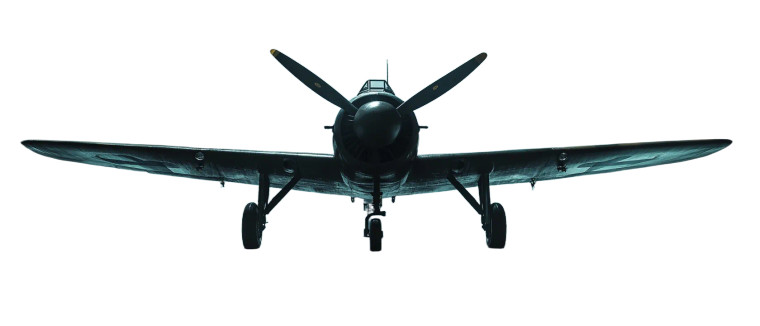 Messerschmitt Bf109 Shooting Silhouette Vinyl Car Decal Sticker – Waterproof & UV-Resistant 9.33"