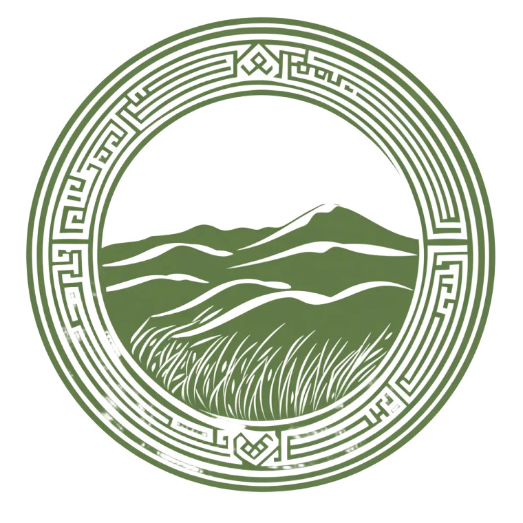 Mongolian Green Logo Vinyl Car Decal Sticker – Waterproof & UV-Resistant 4.0"