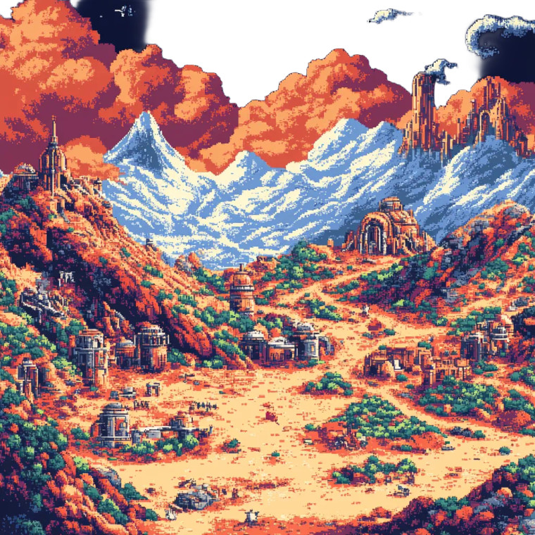 Monster Battle Pixelart Vinyl Car Decal Sticker – Waterproof & UV-Resistant 4.0"