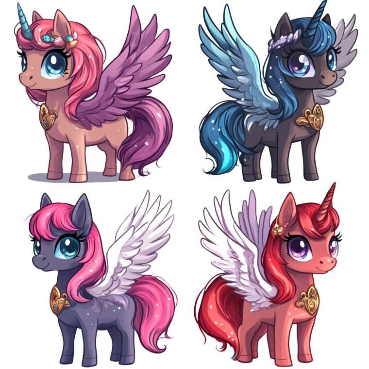 My Little Pony Adopt Vinyl Car Decal Sticker – Waterproof & UV-Resistant 4.0"
