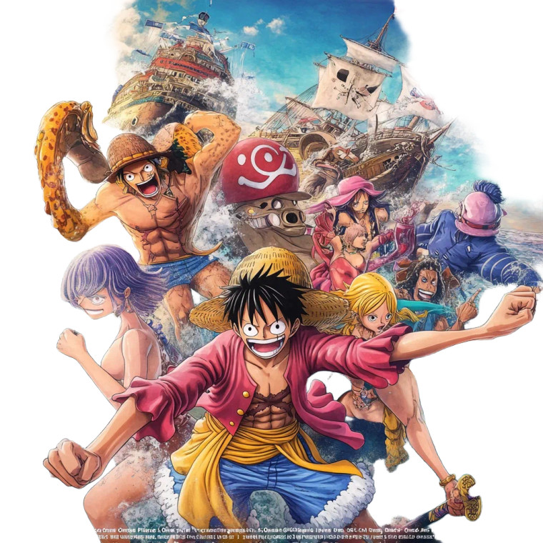 One Piece Crew Poster Vinyl Car Decal Sticker – Waterproof & UV-Resistant 4.0"