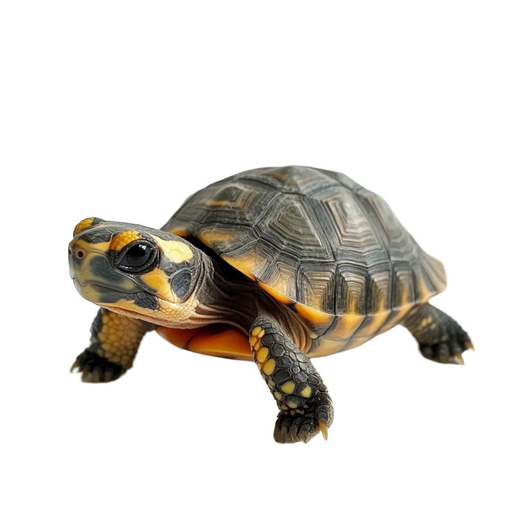 Pet Turtle White Background Vinyl Car Decal Sticker – Waterproof & UV-Resistant 4.0"