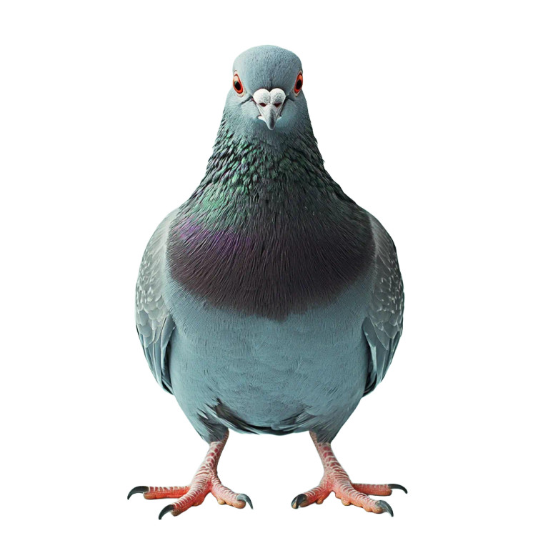 Pigeon Human Feet Nature Vinyl Car Decal Sticker – Waterproof & UV-Resistant 4.0"